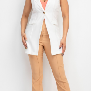 Notch Longline Blazer Vest